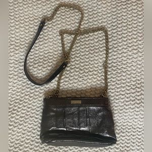 KATE SPADE NEW YORK Metallic Leather Mini Bag